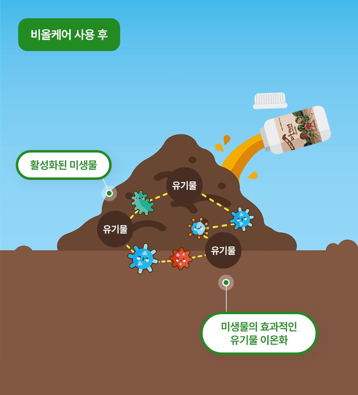 비올케어 사용 후